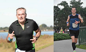 Lee Mallett Agency running London Marathon for The British Heart Foundation