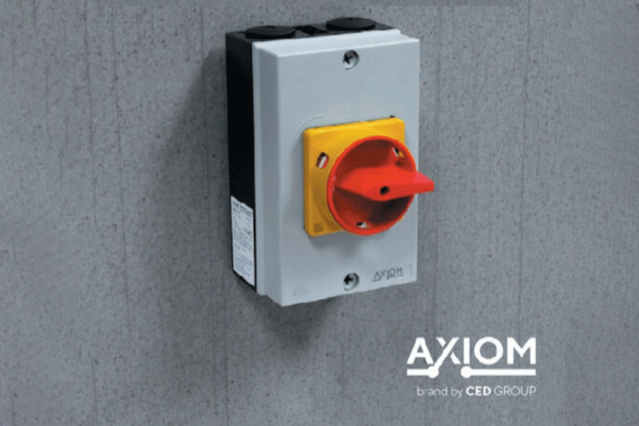 Complete range of rotary isolators by Axiom