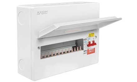 New Axiom consumer unit range…with a twist