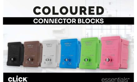 Coloured Connector Blocks added to the Click Essentials range