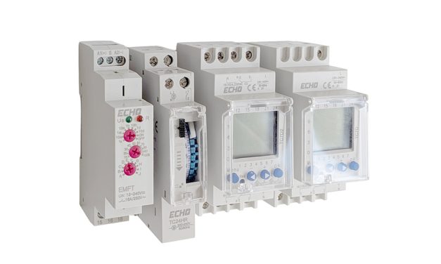 Deligo’s Echo Industries DIN rail timers and time switches