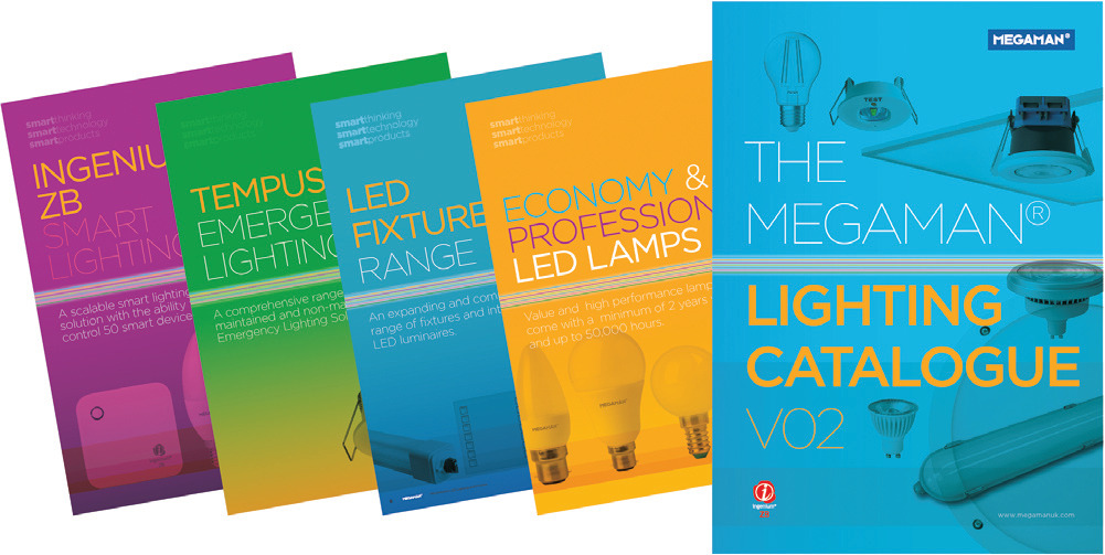 Megaman® launches new full lighting range catalogue
