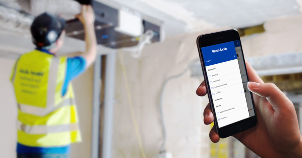 Vent-Axia Launches Knowledge Hub App