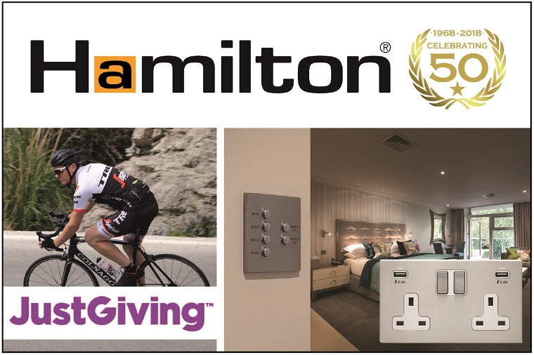 Hamilton celebrates 50th anniversary with charity bike ride challenge