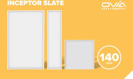 140 lumen per watt LED panels now available from Ovia