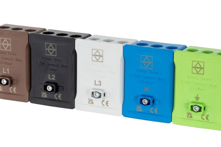 Deligo’s 100A 5-way Connector Blocks