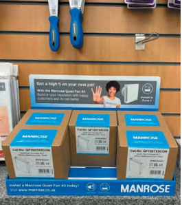 10 4 Manrose’s Quiet Fan X5 helps meet demand for quiet products