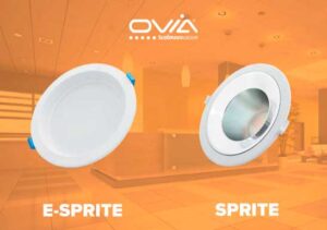 10 5 Recessed LED Downlights with CTA Switch from Ovia