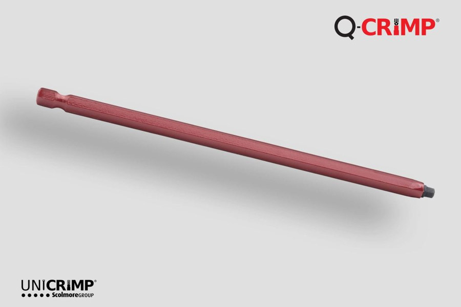 Unicrimp’s new Squarelock 6” Woodscrew Bit for precision and power