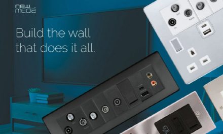 New products and finishes for Click Scolmore’s New Media range