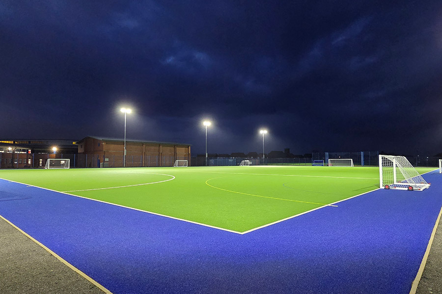 A pitch perfect lighting upgrade for Rye Hills Academy
