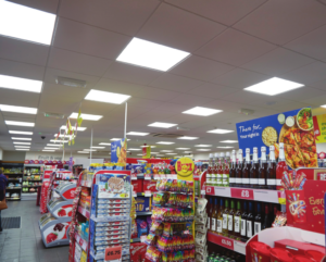 12 001 Luceco LED Lighting refurbishment for Blakemore Retail