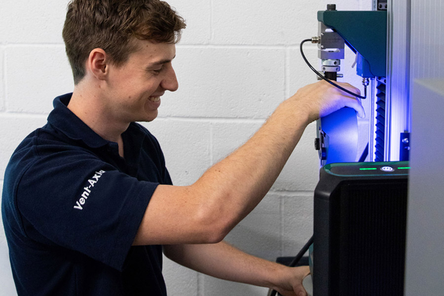 Student helps Vent-Axia win two environmental industry awards