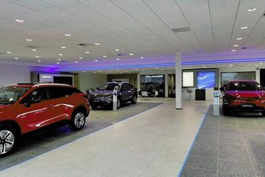Luceco spotlights Speke showroom