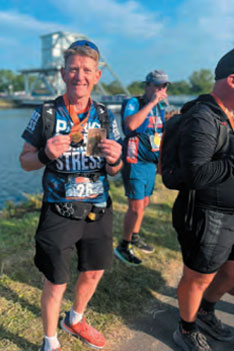 National Ventilation operations  director completes D-Day 44 Challenge