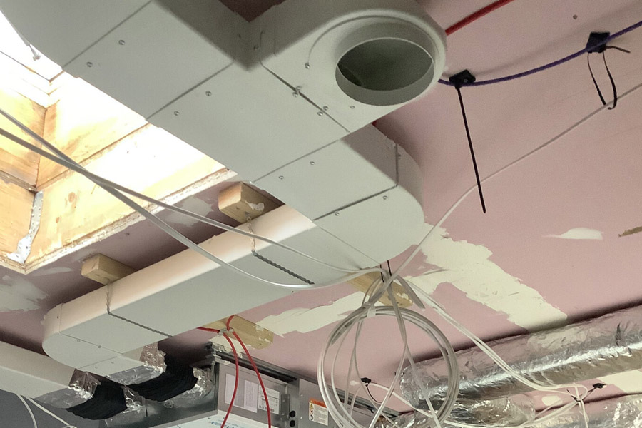 Domus ducting delivers in York