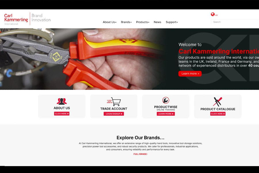 Carl Kammerling International launches new website