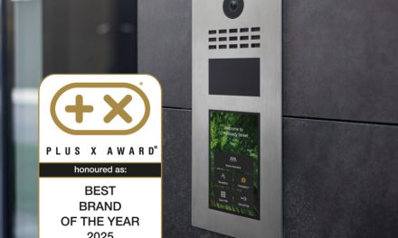 DoorBird awarded ‘Best Brand of the Year 2025’ Plus X Award