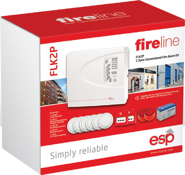 Conventional fire alarm systems in a box