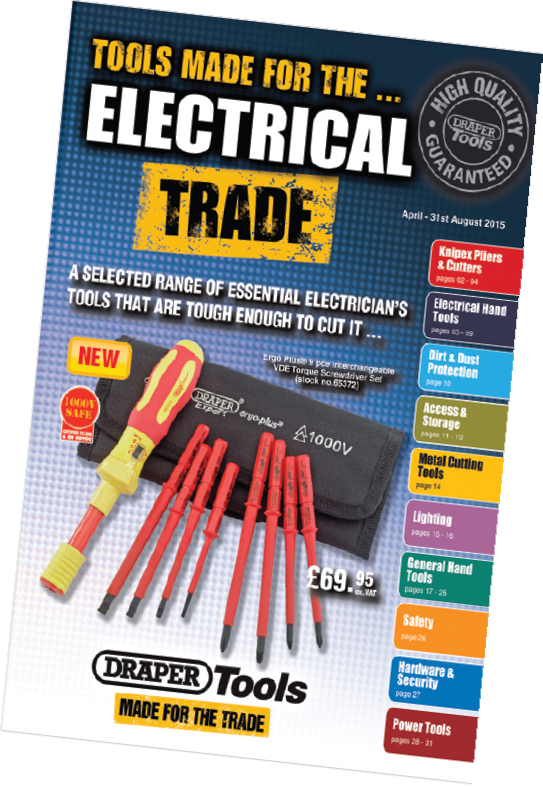Tools made for the electrical trade from Draper Tools