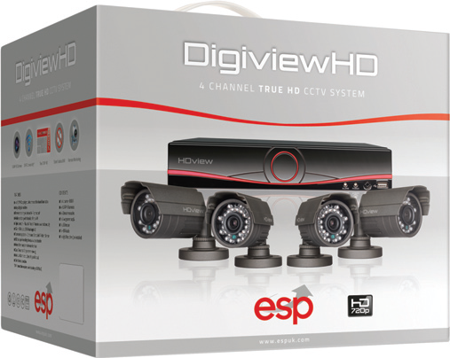 ESP introduces latest AHD technology to its new CCTV offer