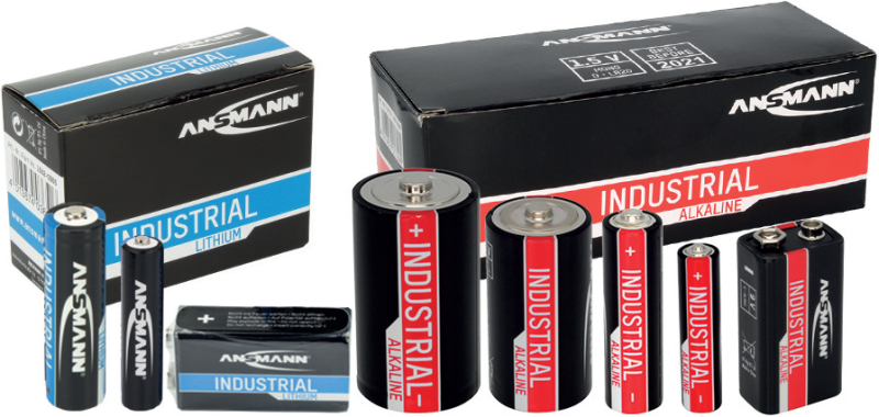 ANSMANN’s Industrial Batteries – the professional’s choice