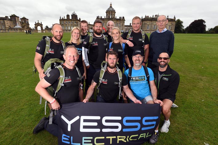 Walk of Britain team enter God’s Own Country
