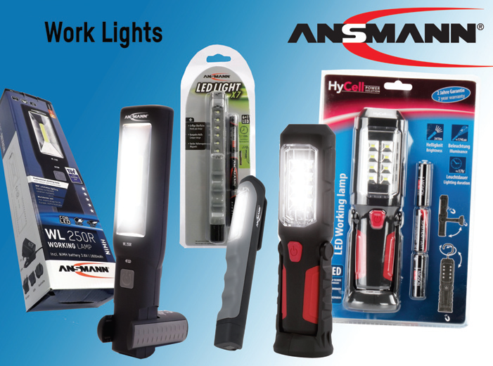 Illuminate your work with ANSMANN