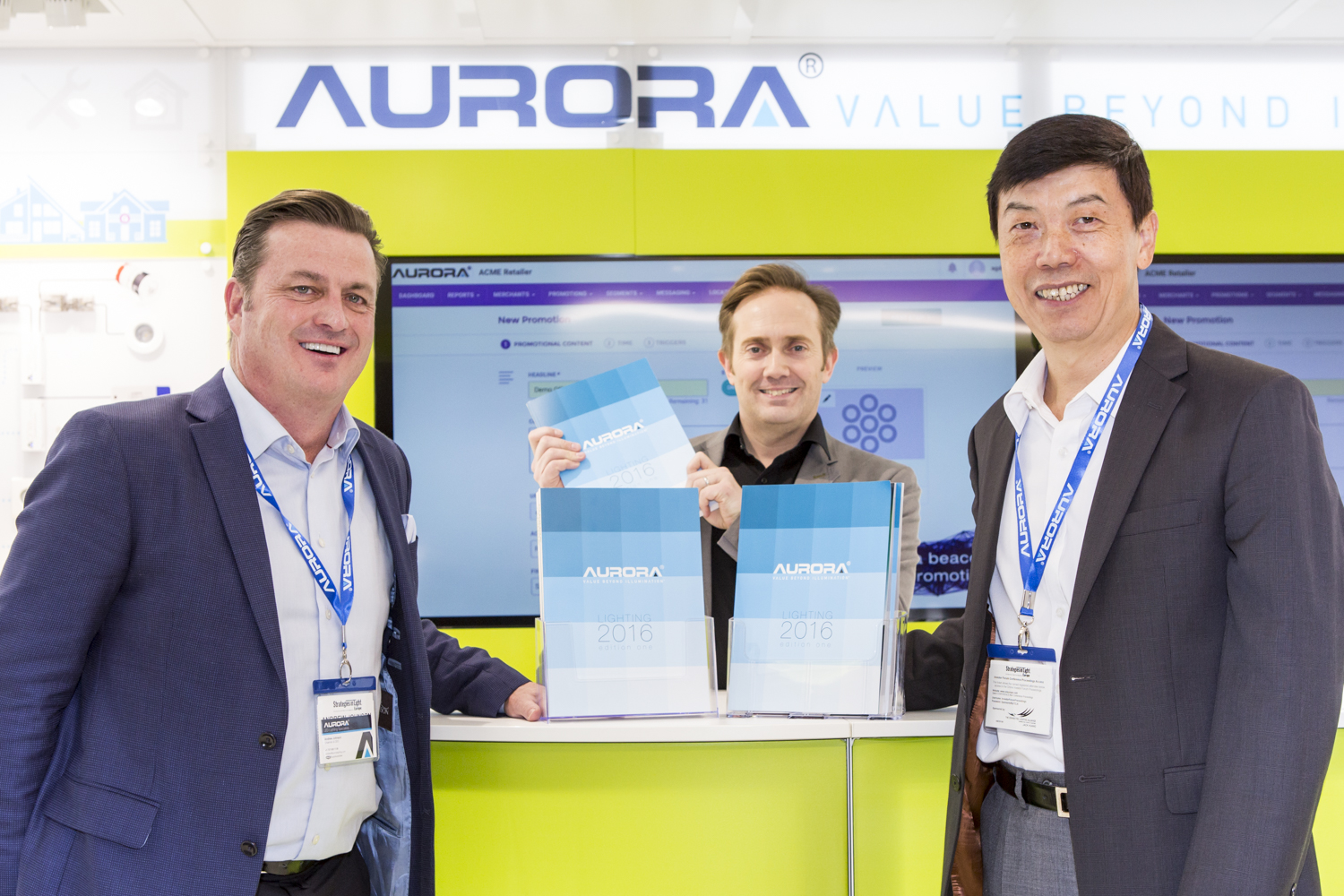 Aurora Group unveils 2016 Catalogue at LuxLive