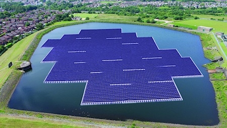 Manchester reservoir to be home to Europe’s biggest floating solar PV farm