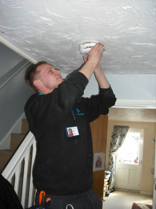 Fitting an alarm 2