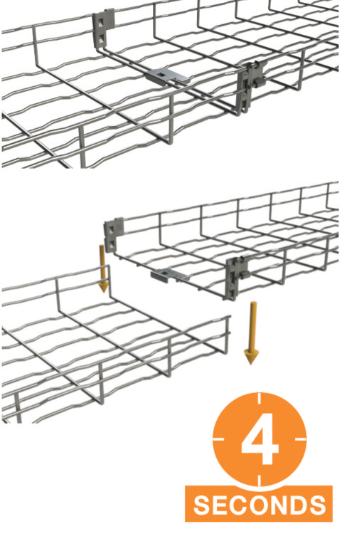 New Fast-Coupling Wire Basket lives up to its name