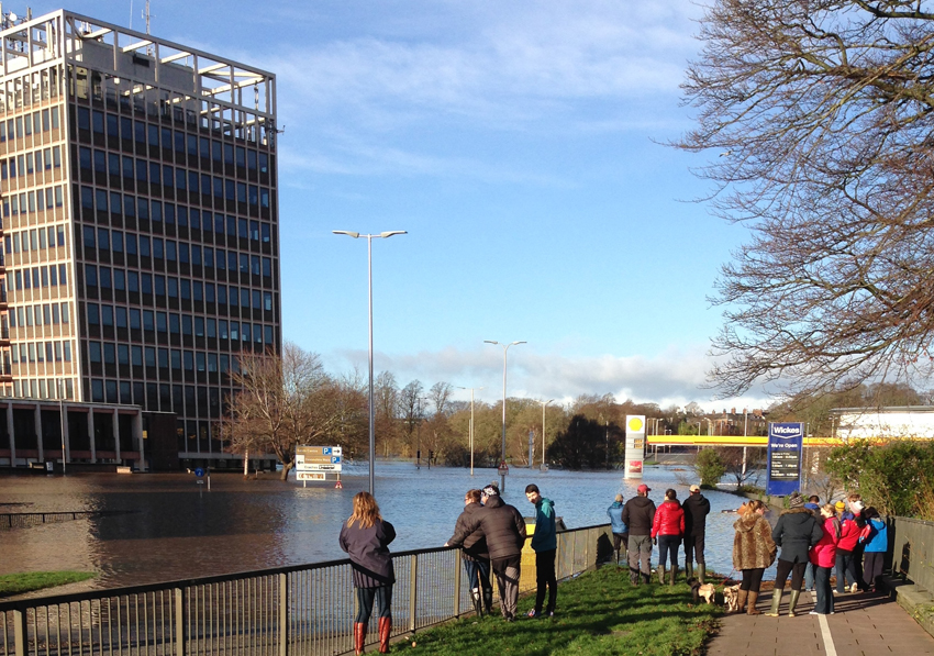 Wholesaler rallies the electrical industry to help Carlisle’s Storm Desmond flood victims