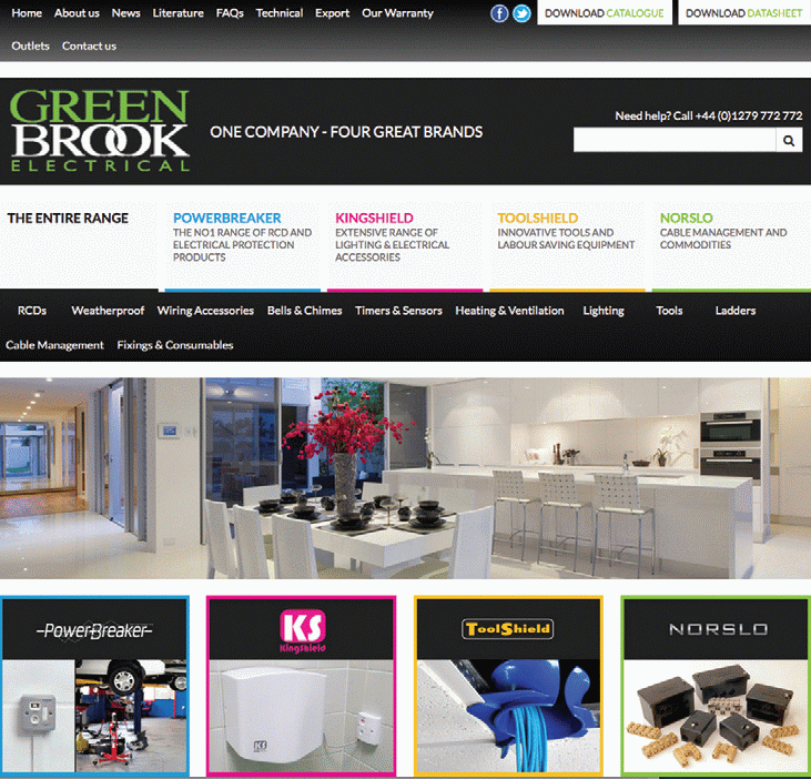 A new website for GreenBrook