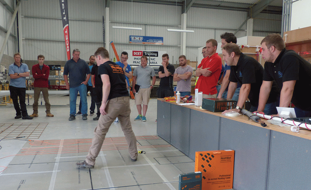 Heat Mat installer training days continue in 2016