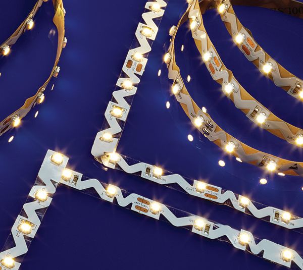 New LED Ribbon that bends 90 degrees!