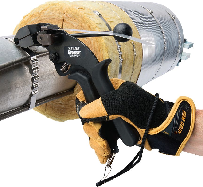 Reduce installation costs with Panduit Wave-Ty stainless steel cable ties