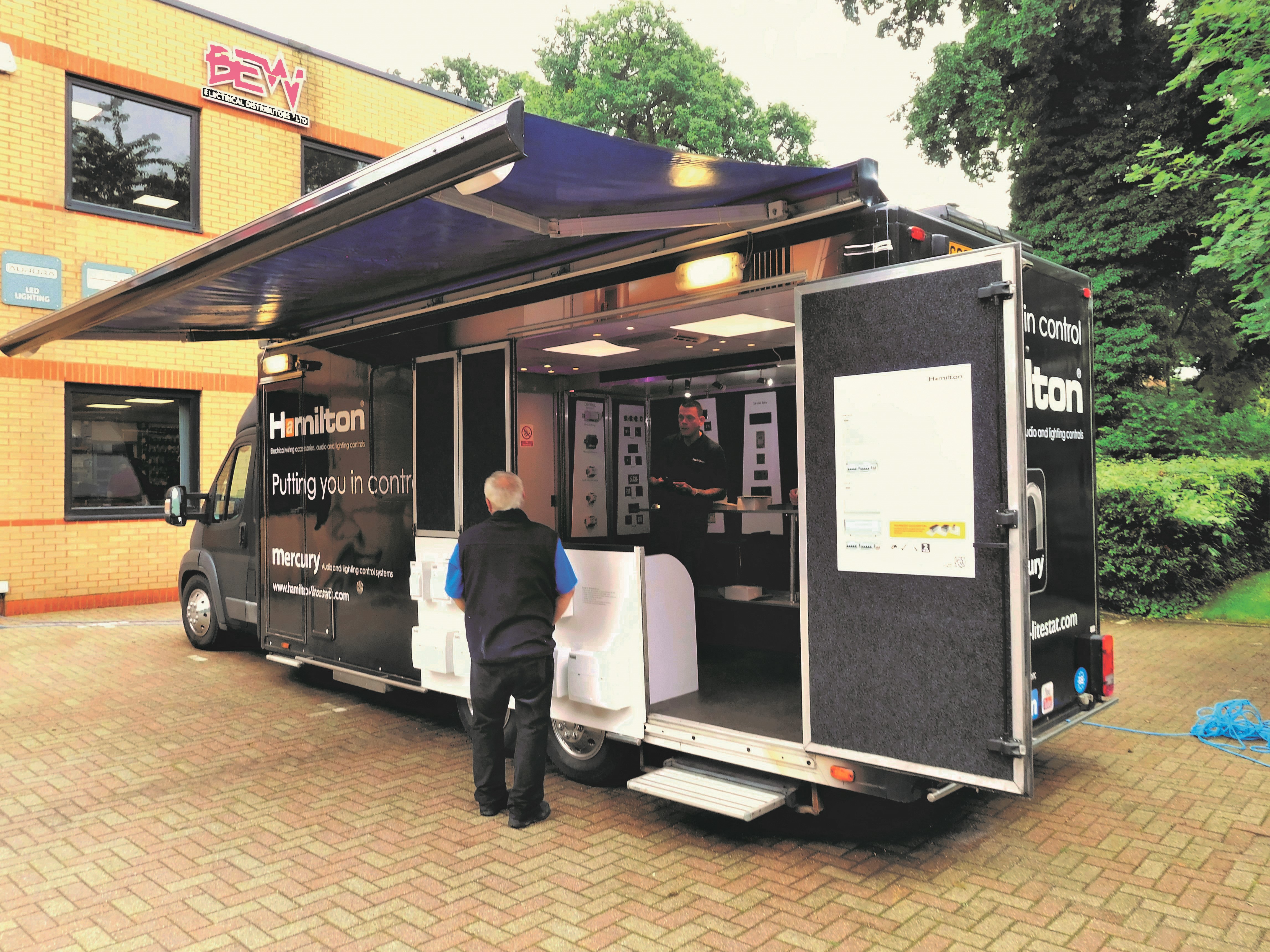 Hamilton branches out with smart lighting control demonstrations