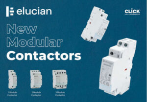 3 14 Modular Contactors join Elucian consumer unit range