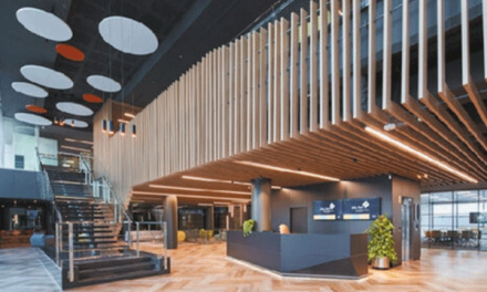 Smart lighting powers Barcelona workspace