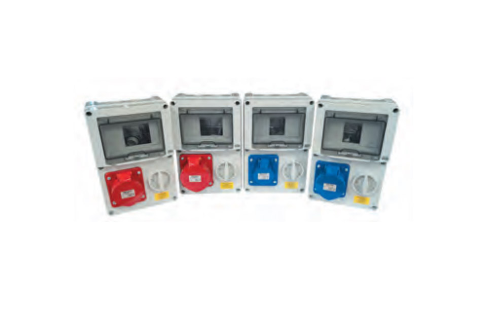 Industrial RCD Interlocking Sockets