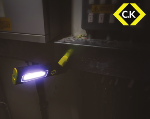 38 001 C.K lights the way with work light range