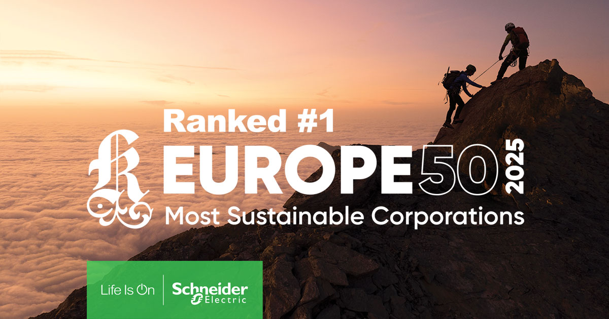 Schneider named  Corporate Knights’ most sustainable corporation