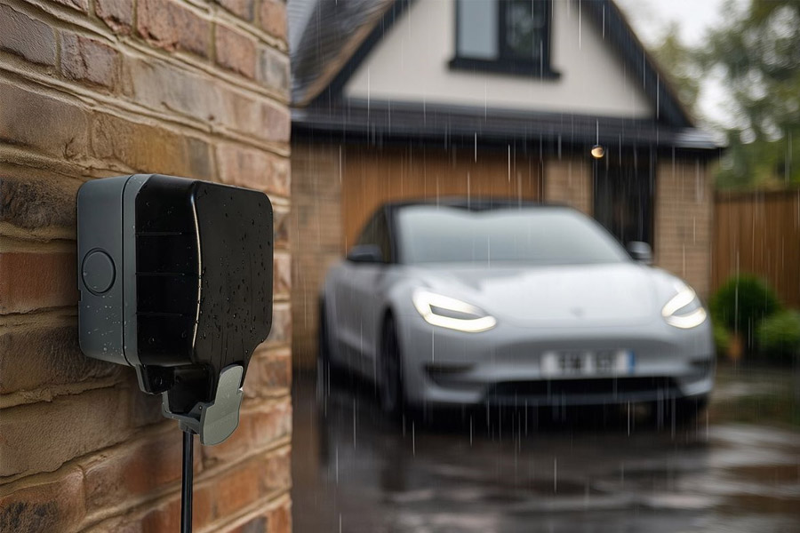 BG launches waterproof single socket for EV use