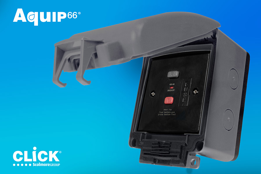 Click Scolmore launches new Aquip66 13A FCU with Passive RCD Protection