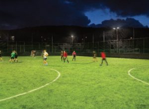 6 1 Thorn Lighting scores at Gol Centre Cardiff