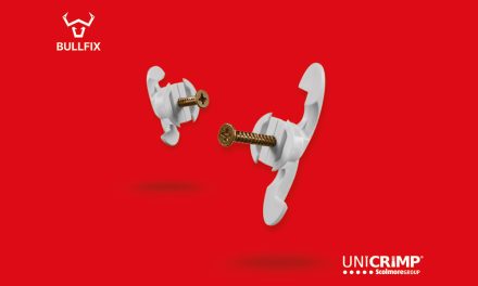Unicrimp launches Bullfix Universal Fitting for secure plasterboard installations