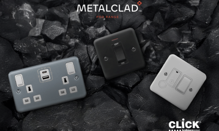 Metal Clad Pro – robust wiring accessories from Click Scolmore