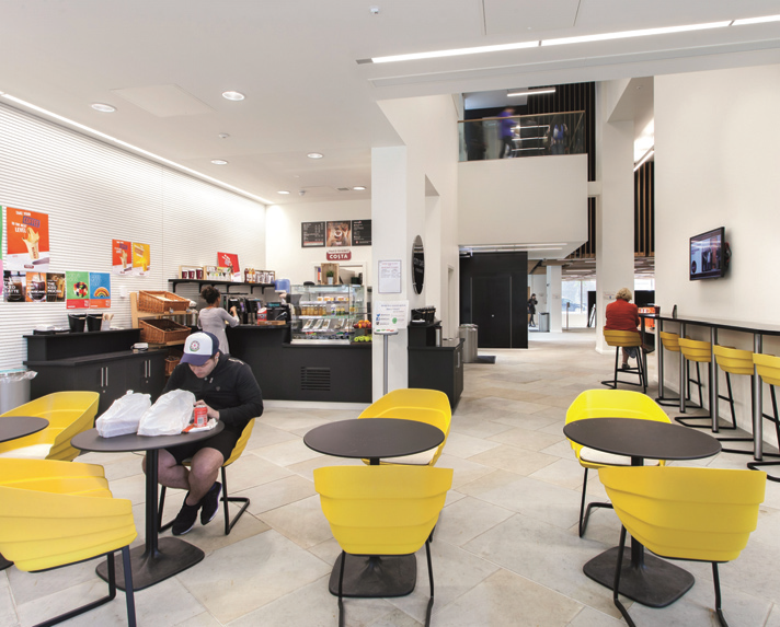 Thorn luminaires work in unison with University