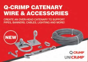7 1 Unicrimp introduces Catenary Wire and Jack Chain ranges